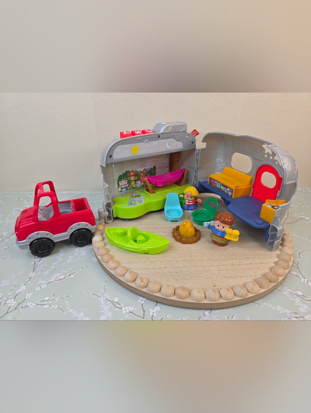 Fisher-Price Little People Camping Play Set